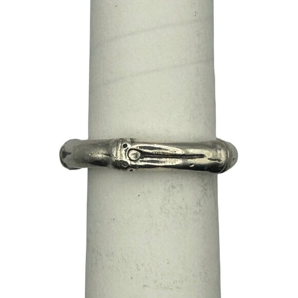 John Hardy Bamboo Band Sterling Silver - Size 7 - Picture 2 of 10